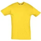 Футболка унисекс Regent 150, желтая - фото 1