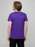 Футболка унисекс T-bolka 140, фиолетовая - фото 11