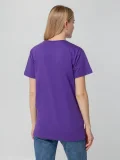 Футболка унисекс T-bolka 140, фиолетовая - фото 19