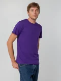 Футболка унисекс T-bolka 140, фиолетовая - фото 23