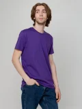 Футболка унисекс T-Bolka 160, фиолетовая - фото 13