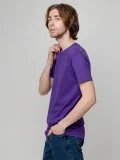 Футболка унисекс T-Bolka 160, фиолетовая - фото 14