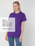 Футболка унисекс T-Bolka 160, фиолетовая - фото 25