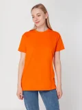 Футболка унисекс T-Bolka 160, оранжевая - фото 18