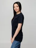 Футболка унисекс T-Bolka 160, темно-синяя - фото 15