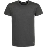 Футболка унисекс Firm Wear, черный меланж - фото 1