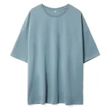 Футболка унисекс оверсайз Crosstown, серо-зеленая - фото 1