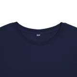 Футболка унисекс оверсайз Crosstown, темно-синяя - фото 3