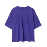 Футболка унисекс оверсайз Street Vibes, фиолетовая - фото 1