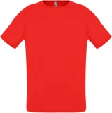Футболка унисекс Sporty 140, красная - фото 2