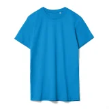 Футболка унисекс T-Bolka 160, бирюзовая - фото 1