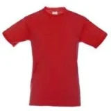 Футболка унисекс T-Bolka 160, темно-красная - фото 1