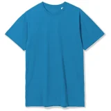 Футболка унисекс T-Bolka 180, бирюзовая - фото 6