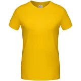 Футболка унисекс T-Bolka 180, желтая - фото 1