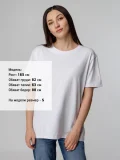 Футболка унисекс Tervu, белая - фото 11