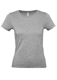 Футболка женская E150, серый меланж - фото 2
