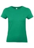 Футболка женская E190 зеленая - фото 1