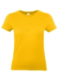 Футболка женская E190 желтая - фото 2