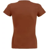 Футболка женская Imperial Women 190, коричневая (терракотовая) - фото 3