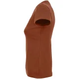 Футболка женская Imperial Women 190, коричневая (терракотовая) - фото 4