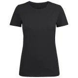 Футболка женская Ladies American U, черная - фото 1