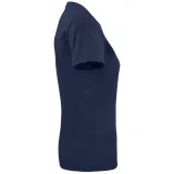 Футболка женская Ladies American U, темно-синяя - фото 3