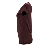 Футболка женская Regent Fit Women, бордовый меланж - фото 3