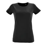 Футболка женская Regent Fit Women, черная - фото 1
