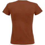 Футболка женская Regent Fit Women, коричневая (терракотовая) - фото 3