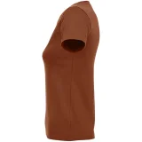 Футболка женская Regent Fit Women, коричневая (терракотовая) - фото 4