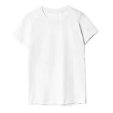 Футболка женская T-bolka Lady, белая (теплый оттенок) - фото 1