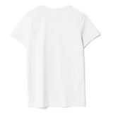 Футболка женская T-bolka Lady, белая (теплый оттенок) - фото 2