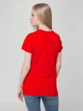 Футболка женская T-bolka Lady, красная - фото 14