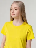 Футболка женская T-bolka Lady, желтая - фото 15