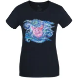 Футболка женская «Ван-Пиг», синяя - фото 1