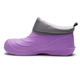 Галоши ЭВА модель 116/03 (ДЮНА) женские, утепленные, с надставкой, сиреневые - фото 7