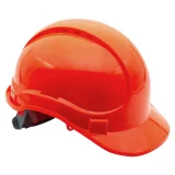 Каска защитная ЕЛАНПЛАСТ АЙ-ПРАЙМ КЛАССИК оранжевая (пластиковое оголовье) - фото 1