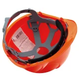 Каска защитная ЕЛАНПЛАСТ АЙ-ПРАЙМ КЛАССИК оранжевая (пластиковое оголовье) - фото 5