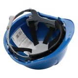 Каска защитная ЕЛАНПЛАСТ АЙ-ПРАЙМ СТАНДАРТ синяя (ленточное оголовье) - фото 5