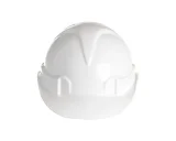 Каска защитная ЕЛАНПЛАСТ ЕВРОПА-ЛЮКС белая (ленточное оголовье, храповый механизм) - фото 3