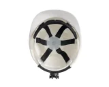 Каска защитная ЕЛАНПЛАСТ ЕВРОПА-ЛЮКС белая (ленточное оголовье, храповый механизм) - фото 7