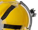Каска защитная ЕЛАНПЛАСТ ЕВРОПА-ЛЮКС желтая (ленточное оголовье, храповый механизм) - фото 6