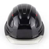 Каска защитная СОМЗ-80 АБСОЛЮТ ПРЕСТИЖ RAPID (783720) ЧЕРНАЯ (серый прозр. козырек) - фото 2