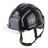 Каска защитная СОМЗ-80 АБСОЛЮТ ПРЕСТИЖ RAPID (783720) ЧЕРНАЯ (серый прозр. козырек) - фото 5