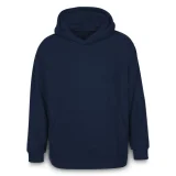 Худи флисовое унисекс Manakin, темно-синее - фото 1