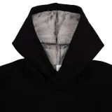 Худи Furry Oversize, черное - фото 4