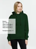 Худи Kirenga 2.0, темно-зеленое - фото 4