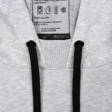 Худи оверсайз «Чистая соль», серый меланж - фото 5