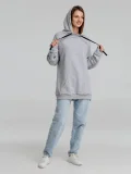 Худи оверсайз «Чистая соль», серый меланж - фото 7