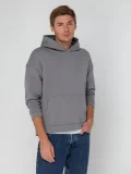 Худи оверсайз унисекс Outshine, серое - фото 9